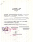 Délégation de pouvoir au représentant légal de la société